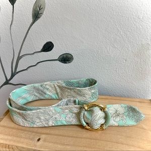 J. Crew Floral Printed Belt